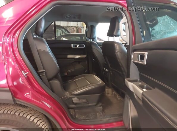 1FMSK8DH5MGA29696 2021 FORD FORD EXPLORER Красный Вид наклейки с VIN-кодом