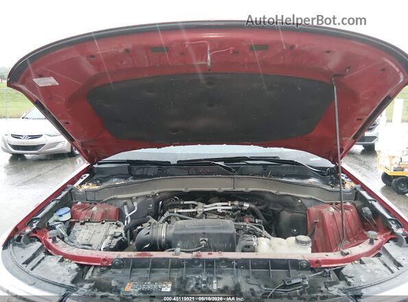 1FMSK8DH5MGA50158 2021 FORD EXPLORER Red Vista trasera