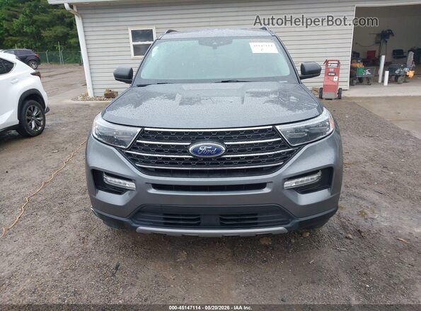 1FMSK8DH5NGC40916 2022 FORD EXPLORER Gray Vista interior trasera