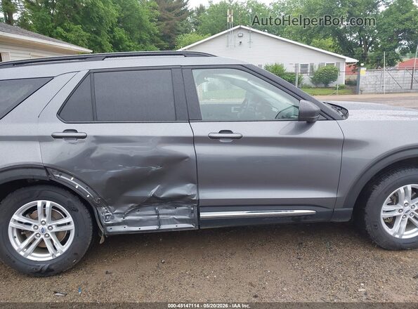 1FMSK8DH5NGC40916 2022 FORD EXPLORER Gray Vista interior de 360 grados