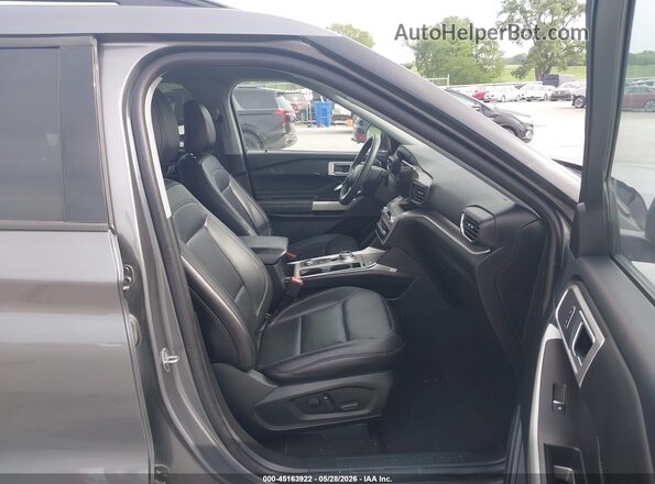 1FMSK8DH5PGC28560 2023 FORD EXPLORER Gray Widok wnętrza z przodu