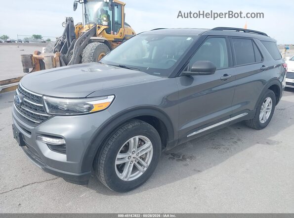 1FMSK8DH5PGC28560 2023 FORD EXPLORER Gray Przód lewy