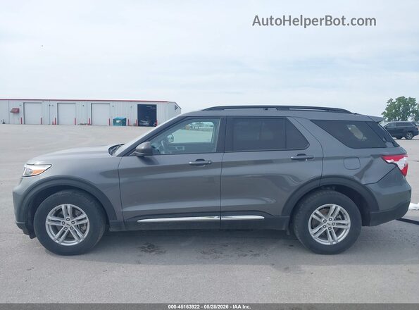 1FMSK8DH5PGC28560 2023 FORD EXPLORER Gray Widok wnętrza 360 stopni