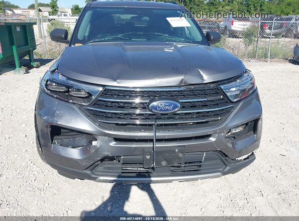 1FMSK8DH5RGA01842 2024 FORD EXPLORER Серый Вид спереди