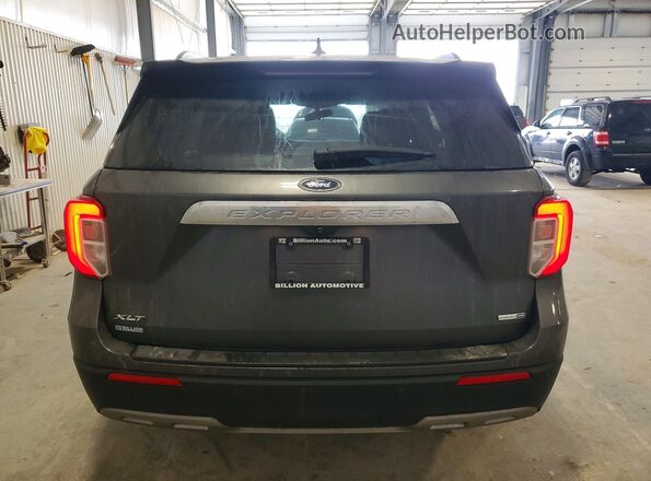 1FMSK8DH6LGA69204 2020 FORD EXPLORER Black Вид ззаду