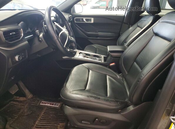 1FMSK8DH6LGA69204 2020 FORD EXPLORER Black Вид салону спереду
