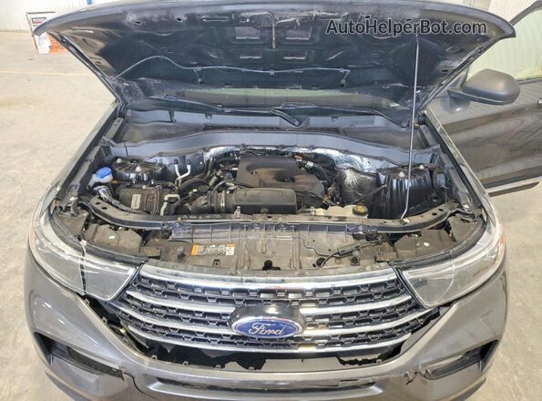 1FMSK8DH6LGA69204 2020 FORD EXPLORER Black Вид підкапотного простору
