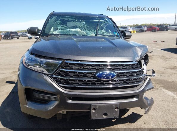 1FMSK8DH6LGC06545 2020 FORD FORD EXPLORER Gray Widok wnętrza z tyłu