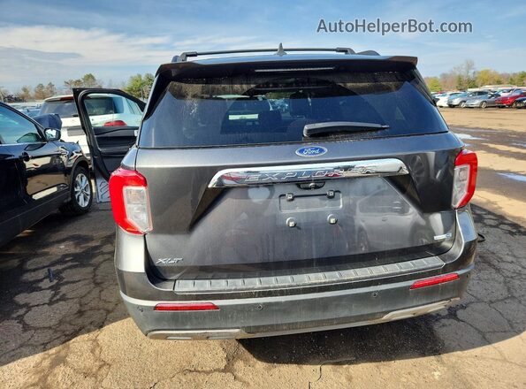 1FMSK8DH6LGC39867 2020 FORD EXPLORER Black Widok z tyłu