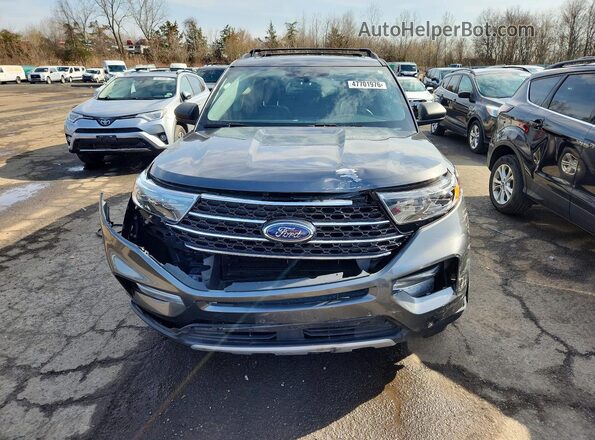 1FMSK8DH6LGC39867 2020 FORD EXPLORER Black Widok z przodu