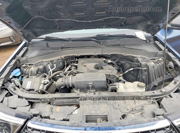 1FMSK8DH6LGC42932 2020 FORD FORD EXPLORER Blue უკანა სალონის ხედი