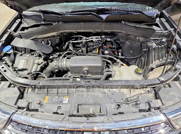 1FMSK8DH6MGA32283 2021 FORD EXPLORER Black Engine compartment view