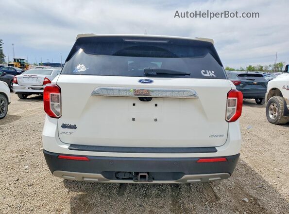 1FMSK8DH6NGA47206 2022 FORD EXPLORER White Հետևի տեսք