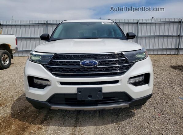 1FMSK8DH6NGA47206 2022 FORD EXPLORER White Դիմացի տեսք