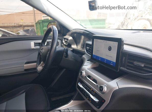 1FMSK8DH6NGC20125 2022 FORD EXPLORER Black წინა სალონის ხედი