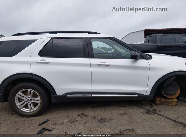 1FMSK8DH6PGA24639 2023 FORD EXPLORER Белый Панорамный вид салона 360°