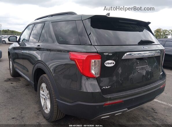 1FMSK8DH6RGA17922 2024 FORD EXPLORER Green Rear left