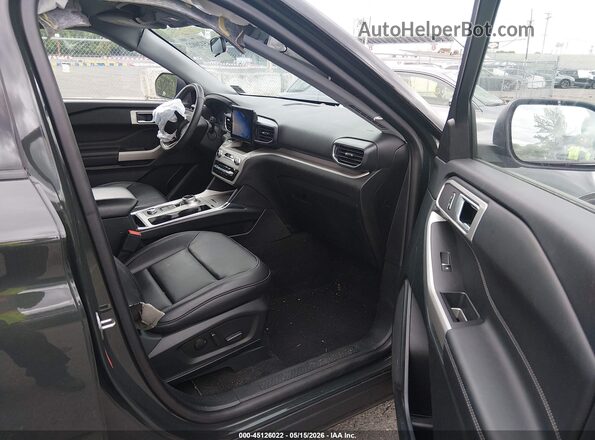 1FMSK8DH6RGA17922 2024 FORD EXPLORER Green Front interior view