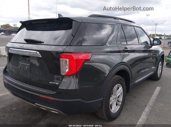 1FMSK8DH6RGA17922 2024 FORD EXPLORER Green Rear right