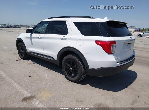 1FMSK8DH7LGC00723 2020 FORD EXPLORER White Trasero izquierdo