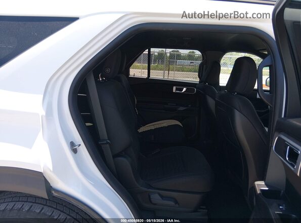 1FMSK8DH7LGC00723 2020 FORD EXPLORER White Vista de la etiqueta del VIN