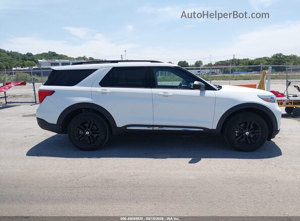 1FMSK8DH7LGC00723 2020 FORD EXPLORER White Vista interior de 360 grados