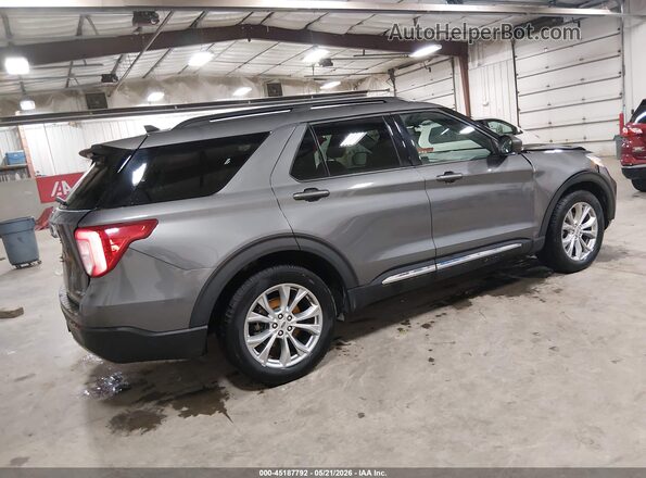 1FMSK8DH7MGA30770 2021 FORD EXPLORER Gray Rear right