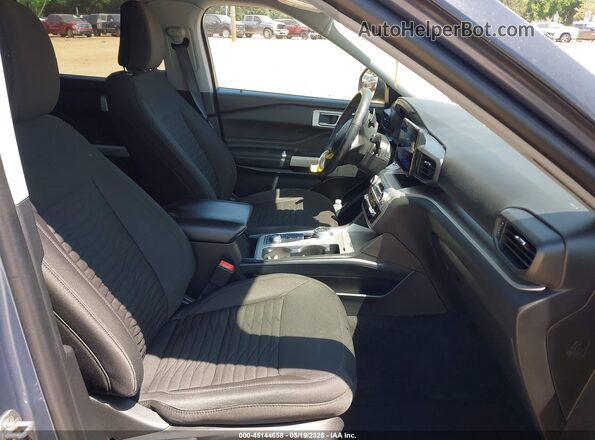 1FMSK8DH7MGB57308 2021 FORD EXPLORER Синий Вид салона спереди