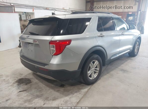 1FMSK8DH7NGC03477 2022 FORD EXPLORER Silver Задня права чверть