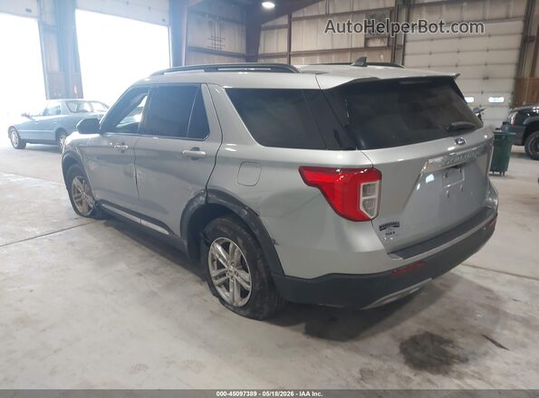 1FMSK8DH7NGC03477 2022 FORD EXPLORER Silver Задня ліва чверть