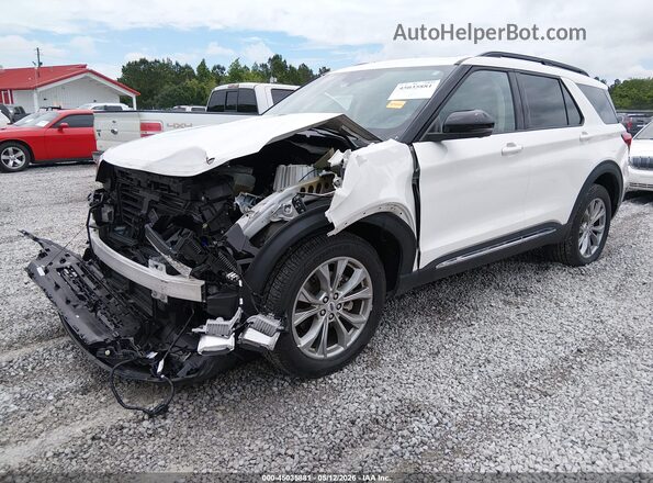 1FMSK8DH7PGA08661 2023 FORD FORD EXPLORER White Przód lewy