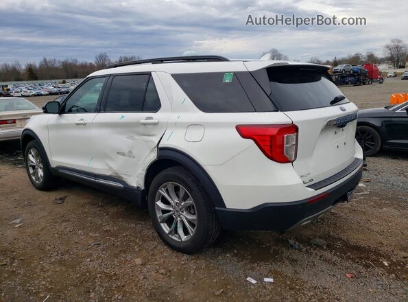 1FMSK8DH7RGA19727 2024 FORD EXPLORER Белый Задняя левая четверть
