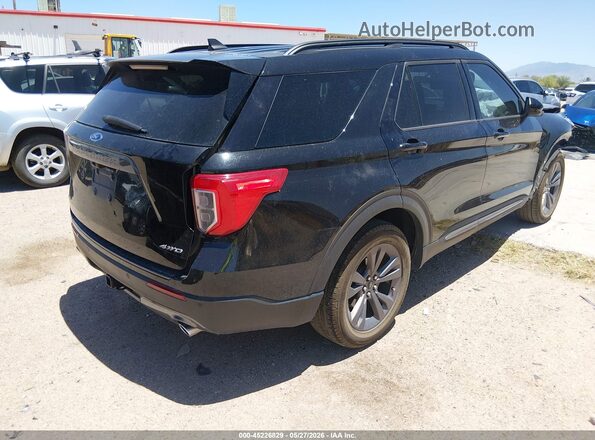 1FMSK8DH7RGA60973 2024 FORD EXPLORER Black Trasero derecho