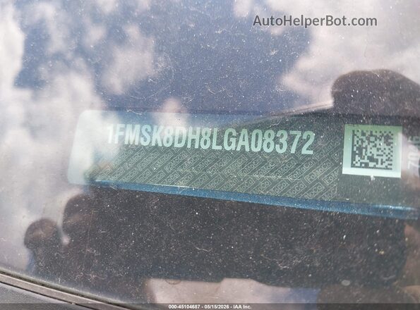 1FMSK8DH8LGA08372 2020 FORD EXPLORER Blue 