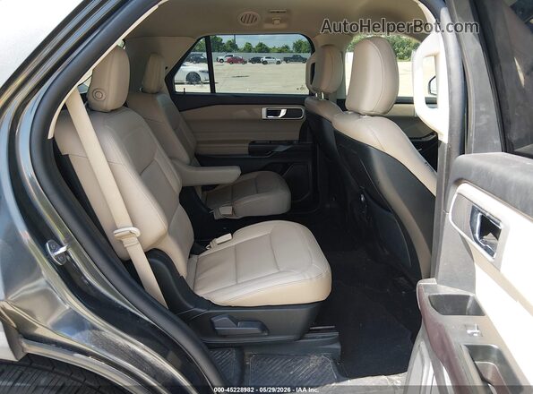 1FMSK8DH8LGA23339 2020 FORD EXPLORER Gray Вид наклейки з VIN-кодом