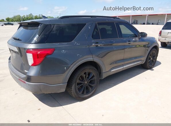 1FMSK8DH8LGA23339 2020 FORD EXPLORER Gray Задня права чверть