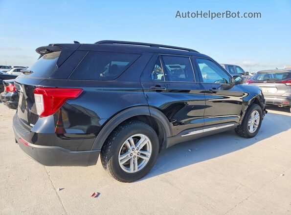 1FMSK8DH8LGC56069 2020 FORD EXPLORER Black Հետևի աջ