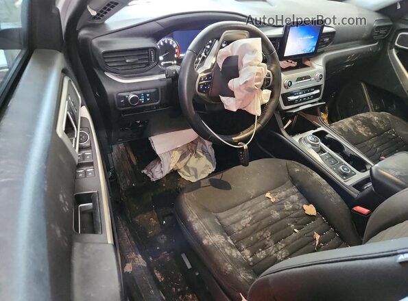 1FMSK8DH8LGC78105 2020 FORD EXPLORER White Вид панелі приладів