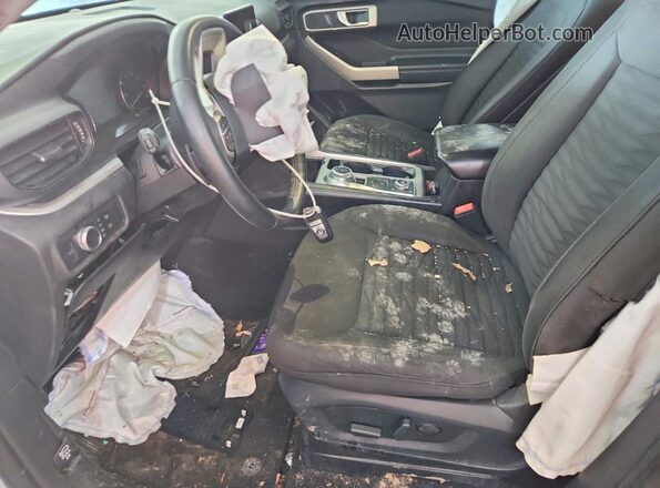 1FMSK8DH8LGC78105 2020 FORD EXPLORER White Вид салону спереду