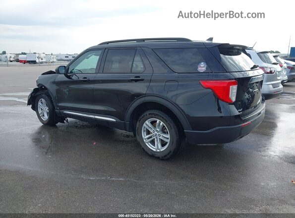 1FMSK8DH8LGC80422 2020 FORD EXPLORER Черный Задняя левая четверть