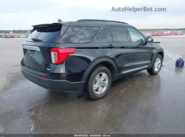 1FMSK8DH8LGC80422 2020 FORD EXPLORER Черный Задняя правая четверть