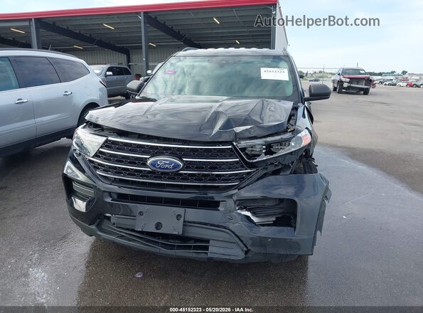 1FMSK8DH8LGC80422 2020 FORD EXPLORER Черный Вид спереди