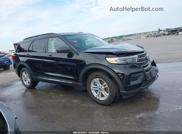1FMSK8DH8LGC80422 2020 FORD EXPLORER Черный Вид задней части салона