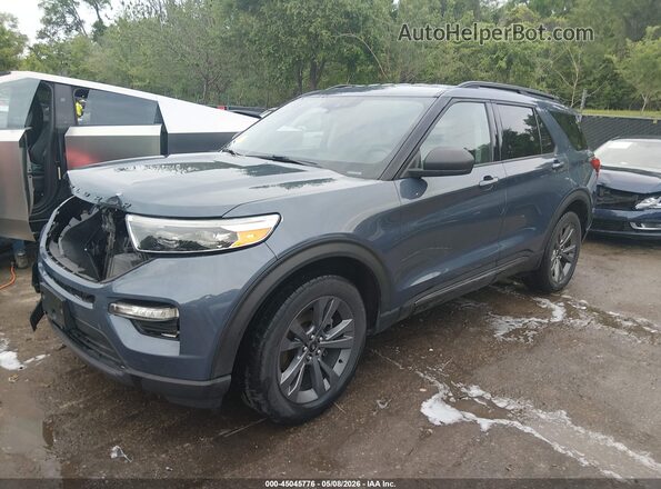 1FMSK8DH8MGA39428 2021 FORD FORD EXPLORER Light Blue 