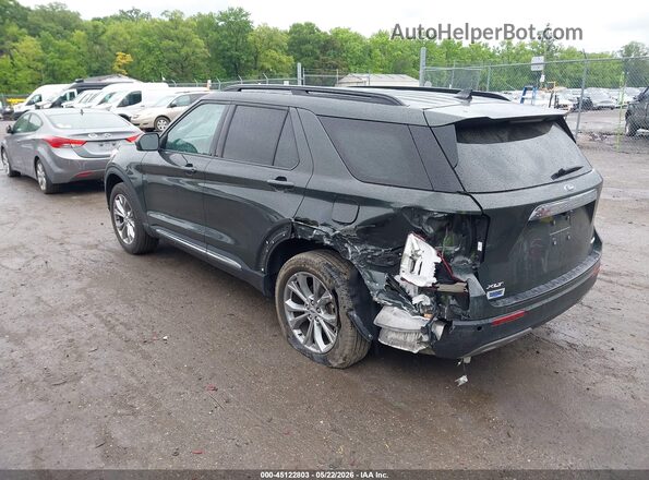 1FMSK8DH8NGC09725 2022 FORD EXPLORER Серый Задняя левая четверть