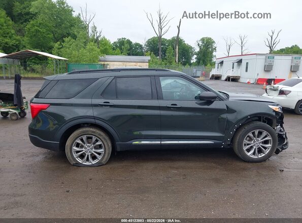 1FMSK8DH8NGC09725 2022 FORD EXPLORER Серый Вид задней части салона