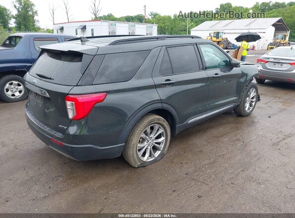 1FMSK8DH8NGC09725 2022 FORD EXPLORER Серый Задняя правая четверть