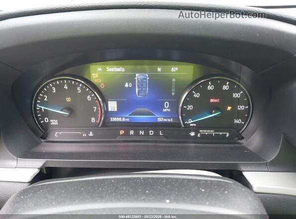 1FMSK8DH8NGC09725 2022 FORD EXPLORER Серый Вид задних сидений
