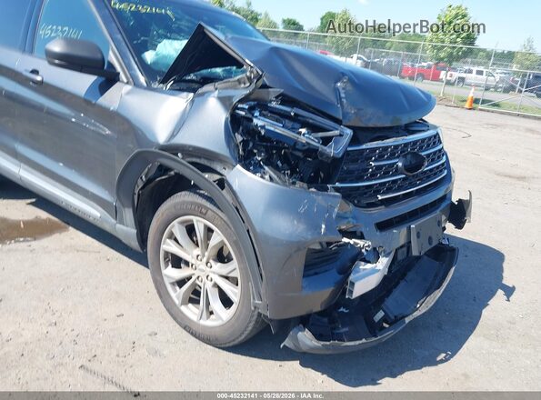 1FMSK8DH9LGA51277 2020 FORD EXPLORER Gray Widok z przodu