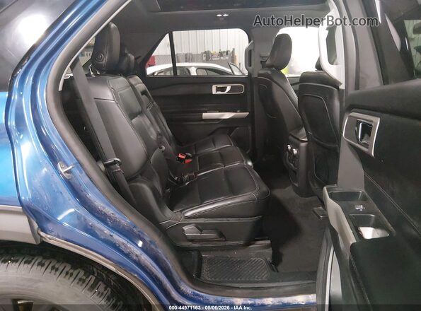 1FMSK8DH9LGC84754 2020 FORD FORD EXPLORER Blue VIN sticker view